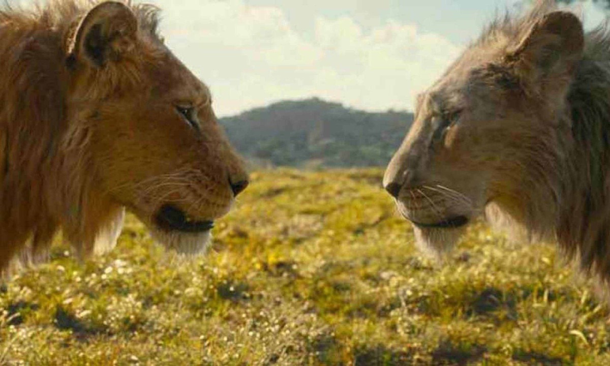 Mufasa e Scar, cujo verdadeiro nome é Taka, vivem saga marcada por amizade, inveja e vingança. Trama é o prólogo do blockbuster "O Rei Leão" -  (crédito: Disney/reprodução)