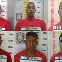 Polícia procura seis detentos que pularam muro em presídio da Grande BH - Sejusp / Reprodução