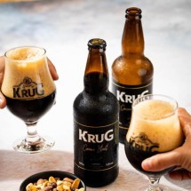 A Cacau Stout possui notas de chocolate e café