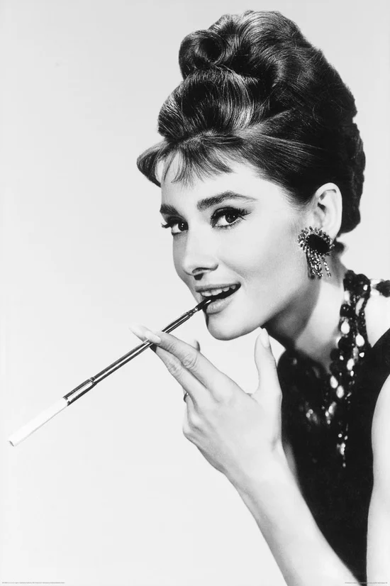 A bela Audrey Hepburn (