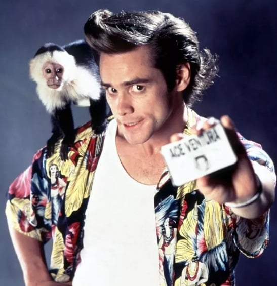 Voltando à década de 1990, Jim Carrey teve o ano de 1995 também bastante agitado e produtivo.