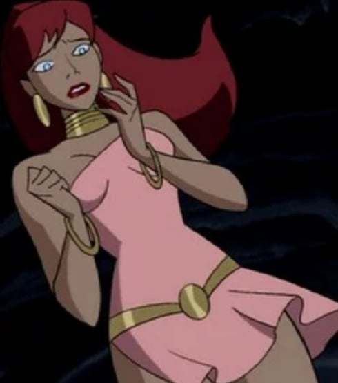 Personagem 10: Giganta - Ela fez parte da primeira formação da Corporação Vilania, sendo assim uma das vilãs da Mulher Maravilha. Consegue alterar tanto seu tamanho como força física.