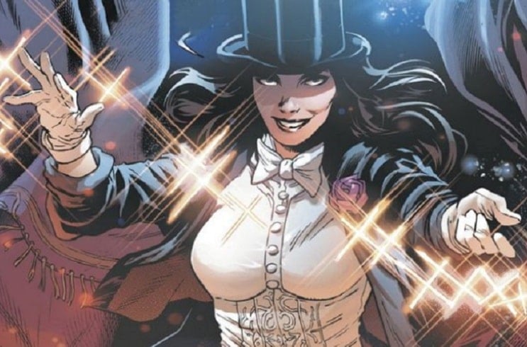 Personagem 14: Zatanna - Criada em 1964 por Gardner Fox e Murphy Anderson, Zatanna é uma mágica com diversas habilidades entre elas manipular os elementos da natureza, se teletransportar e modificar a realidade.