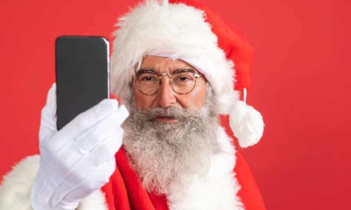 Saiba como fazer videochamada com Papai Noel -  (crédito: FreePik)