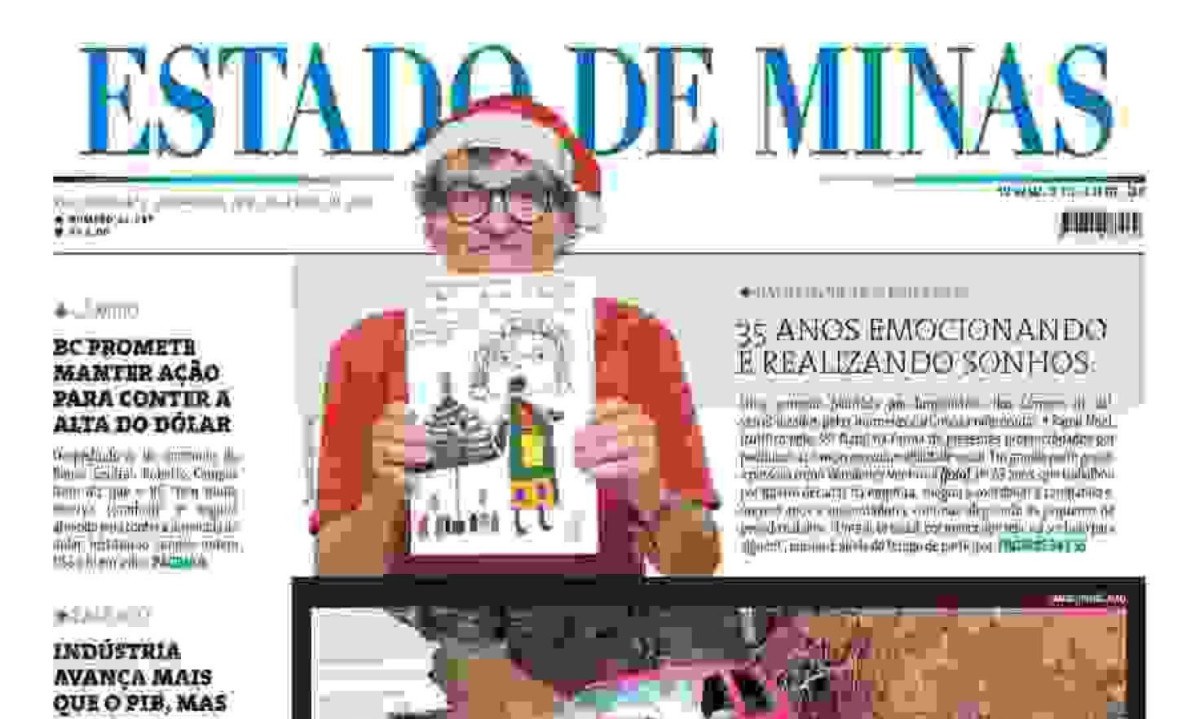 Estado de Minas -  (crédito: Capa do Estado de Minas)