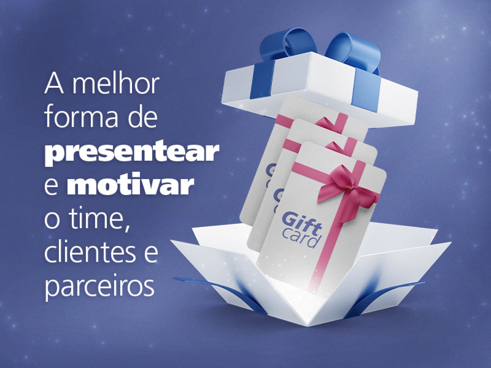 Giftcards são opções de presentes corporativos no fim de ano - DINO