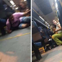 Vídeo: tiroteio causa pânico em passageiros de ônibus no Rio