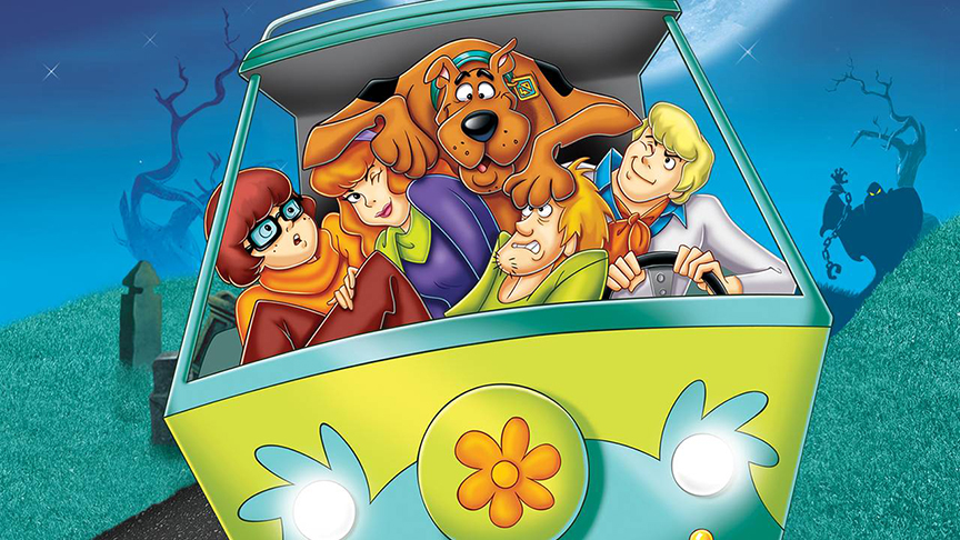 Scooby-Doo (1968) - O cão medroso - mascote de um grupo de caçadores de fantasmas - é o mais famoso personagem de Hanna & Barbera, ao lado de Tom e Jerry e Flintstones. Estes três desenhos e mais os Jetsons formam o grupo das quatro obras-primas da animação dos artistas. Mas Scooby é o mais longevo.