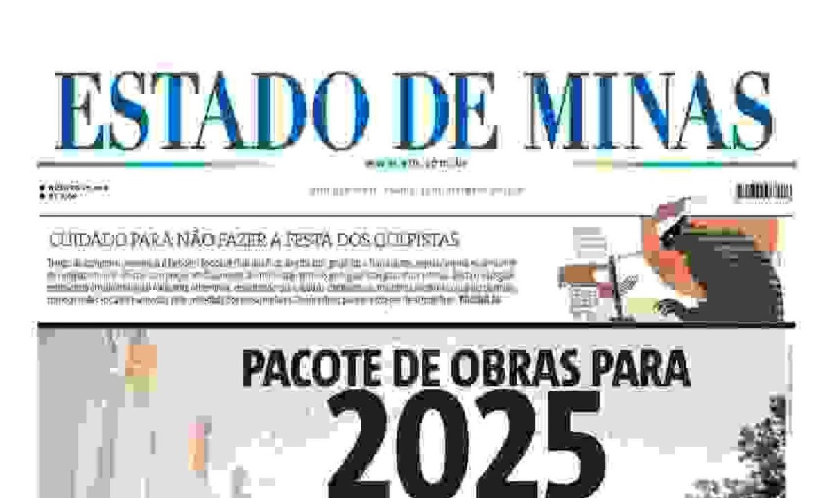  Estado de MInas -  (crédito: Capa do Estado de MInas)