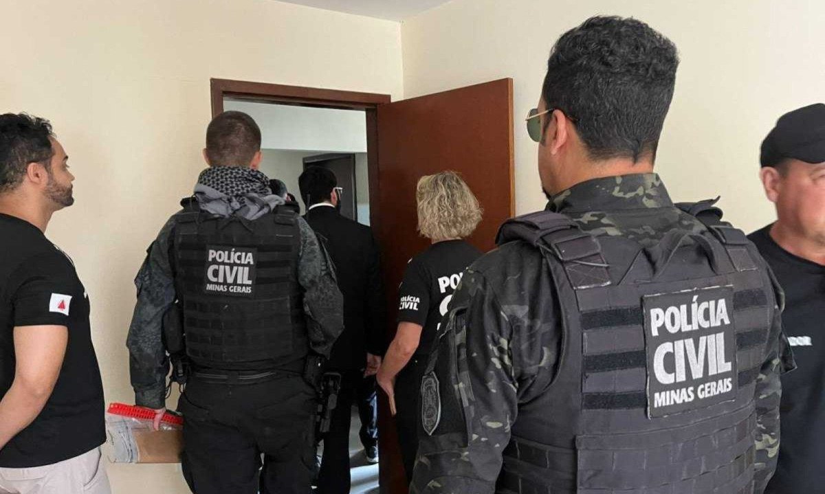 Investiga&ccedil;&atilde;o cumpriu mandados de busca e apreens&atilde;o na C&acirc;mara de Taiobeiras -  (crédito: PCMG/Divulga&ccedil;&atilde;o)