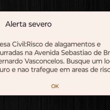 Temporal em BH: avenidas estão em risco de alagamento; veja quais - Reprodução/redes sociais 