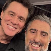 Marcos Mion encontra Jim Carrey e se derrete: ‘Que cara fantástico!’ - Reprodução/Instagram