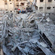 Guerra em Gaza priva Belém de seu espírito natalino