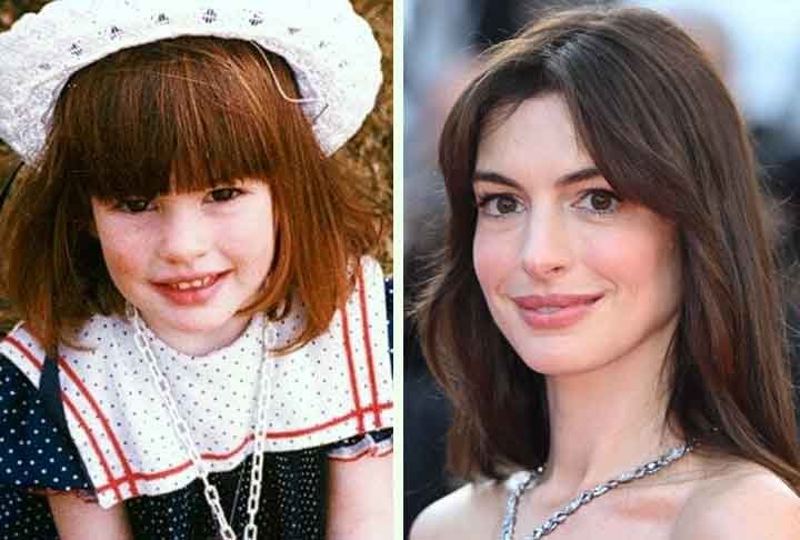 Anne Hathaway, americana, nasceu em 12 de novembro de 1982. Ela Ã© filha da atriz Kate McCauley e do executivo Gerald Hathaway.