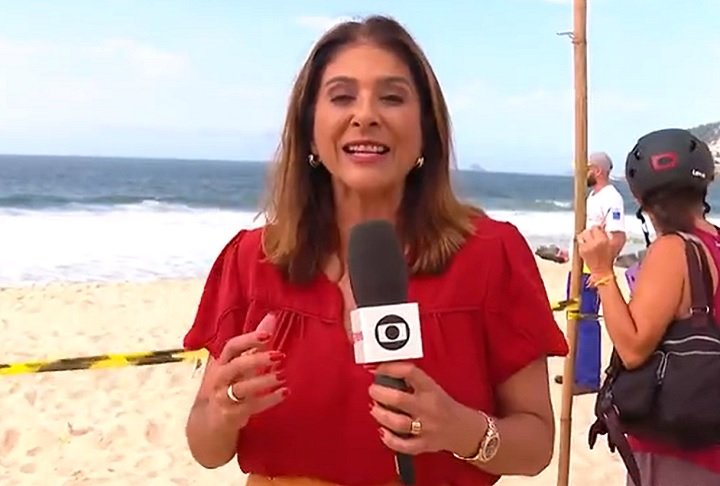 Repórter da Globo recebe resposta inesperada ao tentar entrevistar mulher no RJ - reprodução/tv globo