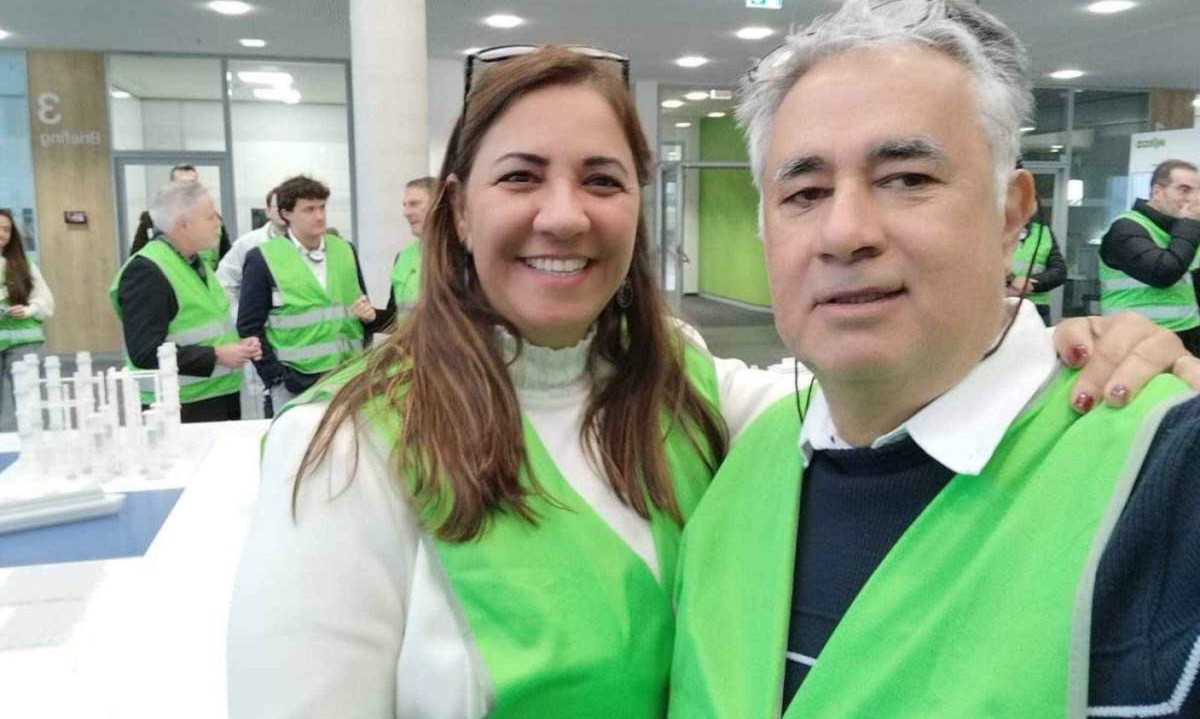  Flávia Gonzaga e Jorge Tadeu, sócios da Portuense -  (crédito: Divulgação)