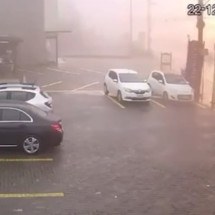 Queda de avião em Gramado: 'Decolou e entrou na nuvem', diz testemunha - Foto: reprodução de vídeo redes sociais 