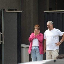 Mulher reconhece corpo de ex-companheiro; filha do casal está internada - Túlio Santos/EM/D.A Press