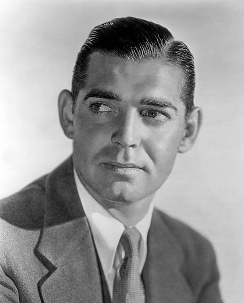 Clark Gable (1901-1960) - É o eterno galã do maior clássico do cinema: 