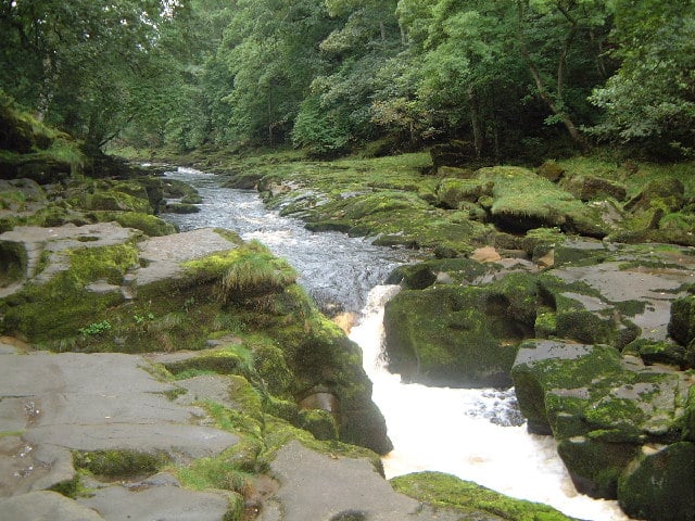 Bolton Strid (Inglaterra) - Fica entre a Barden Tower e a Abadia de Bolton, em Yorkshire. Este riacho tem uma taxa de mortalidade de 100%. Se cair nele, é morte na certa. Ele faz parte do rio Wharfe, que tem 105 km de extensão.