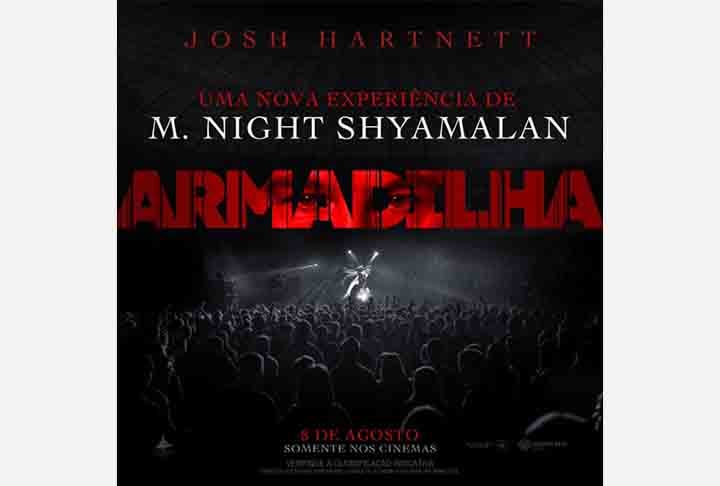 “Armadilha” marca o retorno de Josh Hartnett como protagonista em uma grande produção após 14 anos. 