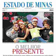 CONFIRA A CAPA DO ESTADO DE MINAS DO DIA 25/12/2025 - Capa do Estado de Minas