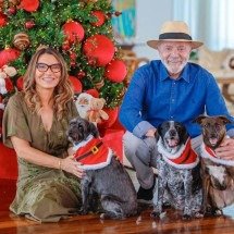 Lula comemora Natal com Janja e cachorrinhas: "Seguiremos com esperança" - Ricardo Stuckert / Presidência da República