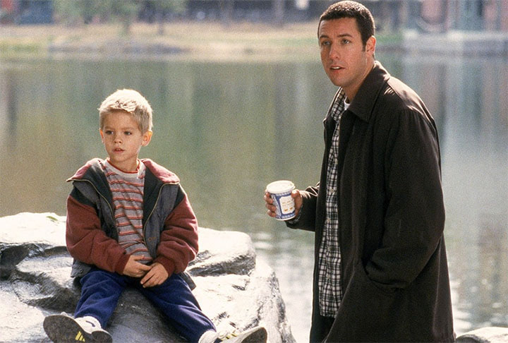 Adam Sandler, no filme ‘O Paizão’, interpreta Sonny Koufax, de 32 anos, mas bastante imaturo, motivo para perder sua namorada. Assim, ele decide mudar sua vida e foca em cuidar de Julian, filho de seu amigo. A relação começa atrapalhada, o que rende risadas. Não é o pai, mas é 'paizão'. 