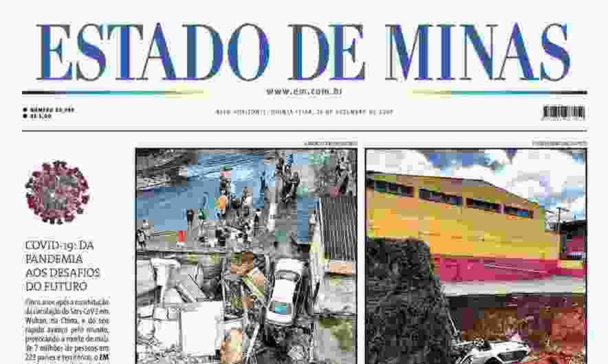 Estado de Minas -  (crédito: Capa do Estado de Minas)