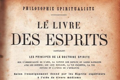 O dia 18 de abril de 1957 marcou o lançamento do livro que deu início a uma nova filosofia/religião: o Espiritismo. Trata-se da obra 'O Livro dos Espíritos',  na França.  Em apenas dois meses, vendeu todos os 1.500 exemplares da primeira tiragem.  -  (crédito: Domínio público )