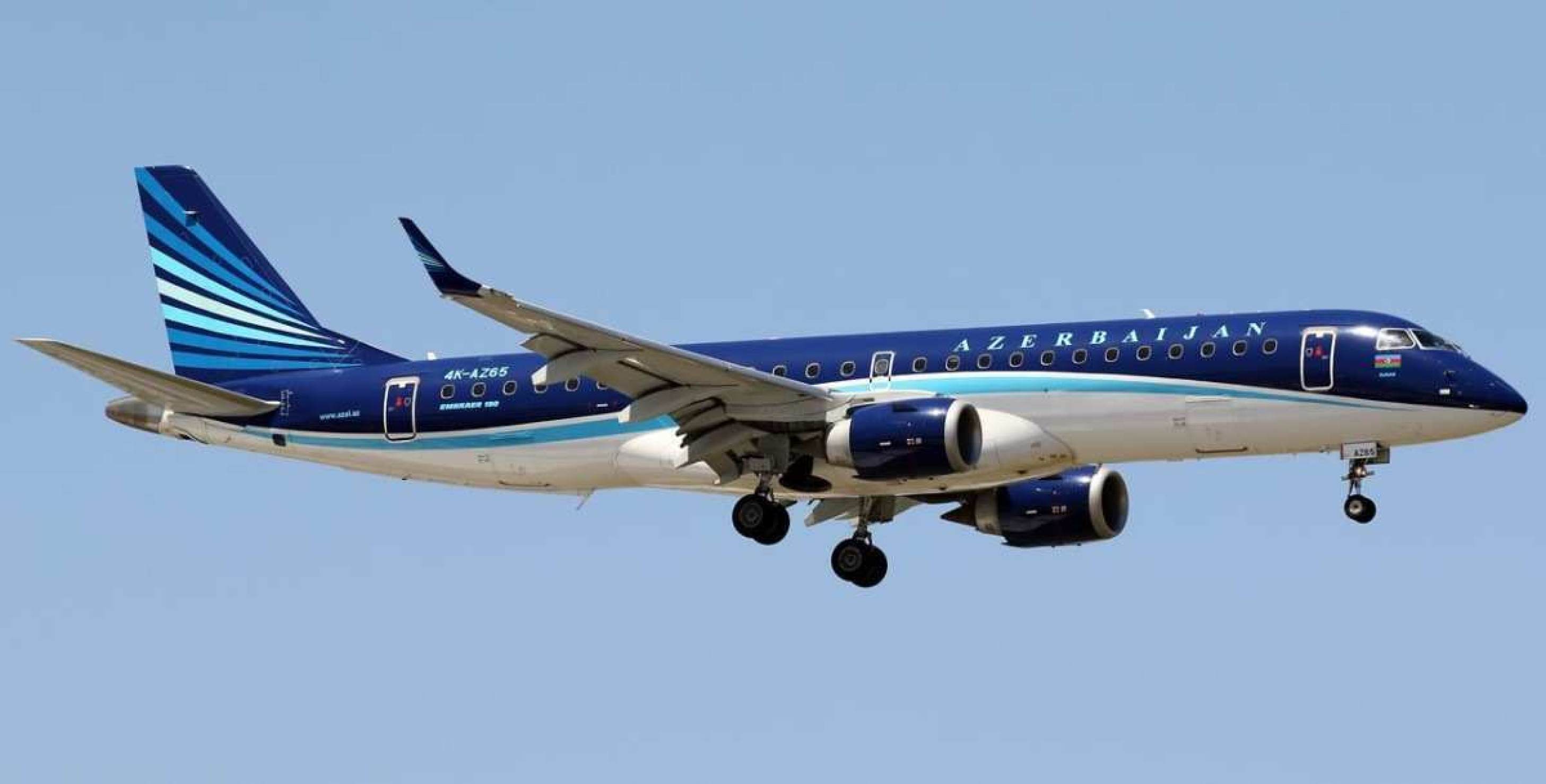 Avião que caiu no Azerbaijão é semelhante a esta, um Embraer 190, fabricado no Brasil