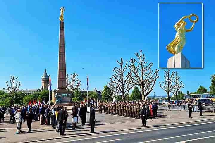 Monument of Remembrance: Esse é um dos marcos mais emblemáticos da cidade de Luxemburgo, localizado na Place de la Constitution, no coração do centro histórico. Inaugurado em 1923, ele foi construído em homenagem aos luxemburgueses que perderam suas vidas durante a Primeira Guerra Mundial e em outros conflitos.