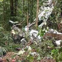 Destroços de avião desaparecido são encontrados no Amazonas - Reprodução/Redes sociais