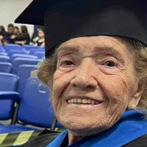 Aos 91 anos, mineira realiza sonho e se forma no Ensino Médio - Arquivo pessoal