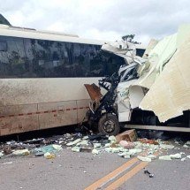 Acidente na MG-129, em Mariana, deixa um morto e seis feridos - Reprodu&ccedil;&atilde;o/Redes Sociais