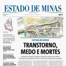 Estado de Minas -  (crédito: capa do Estado de Minas)