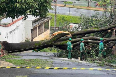 A queda ocorreu na manhã desta sexta-feira (27/12) -  (crédito: Edésio Ferreira/EM/D.A Press)