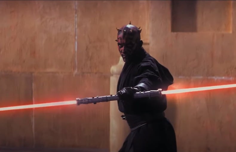 Porém, a segunda metade do filme tem momentos relevantes, como a luta de Qui-Gon Jinn e Darth Maul, que para muitos, é uma das batalhas mais épicas da saga.