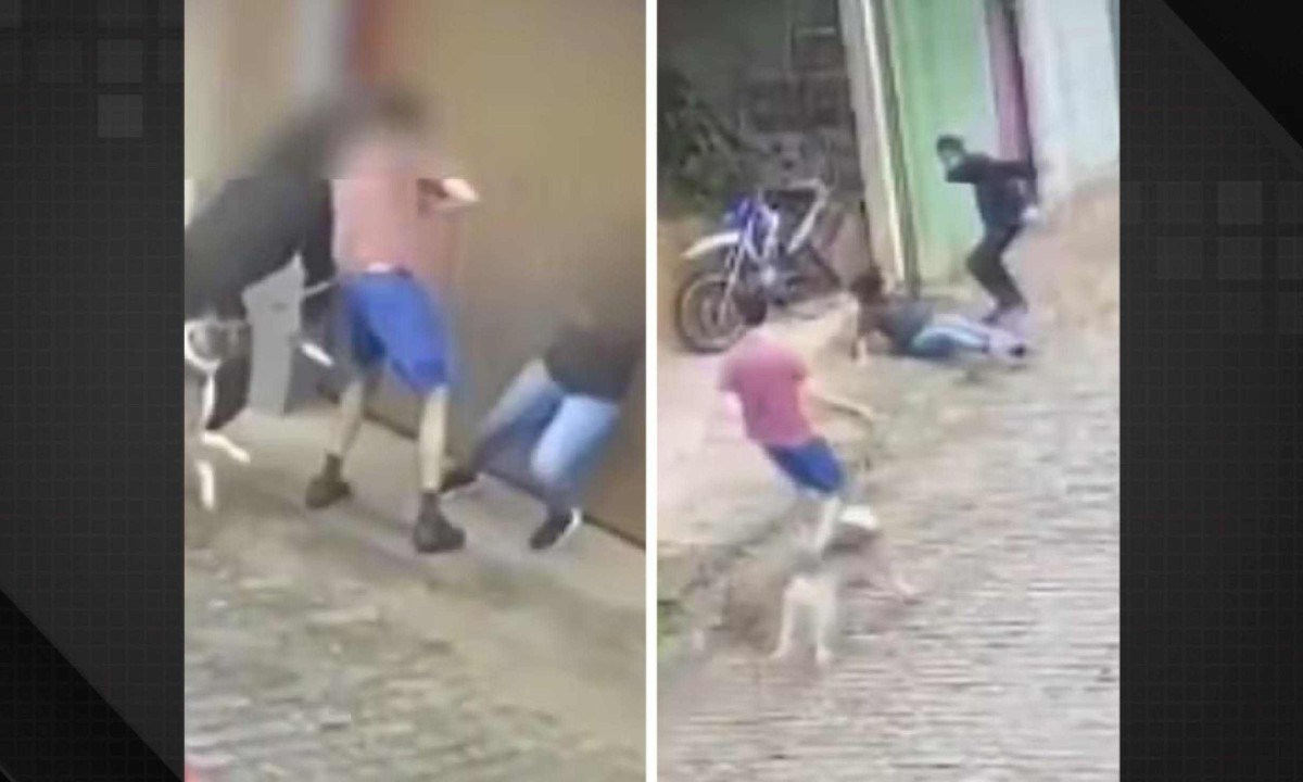 Manicure foi atacada, jogada ao chão e esfaqueada dez vezes pelo ex-marido -  (crédito: reprodução/dailymotion)