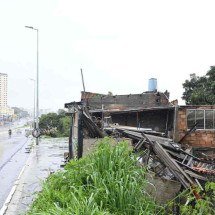 Chuvas trazem alerta após 4 casas desabarem em 5 dias em BH - Leandro Couri/E.M./D.A. Press
