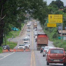 Viajante enfrenta interdições e fluxo intenso em Minas - Alexandre Guzanshe/EM/D.A. Press