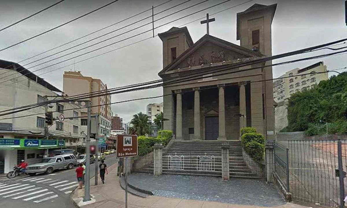 Igreja São Mateus, na Zona Sul de Juiz de Fora -  (crédito: Divulgação / Prefeitura de Juiz de Fora)