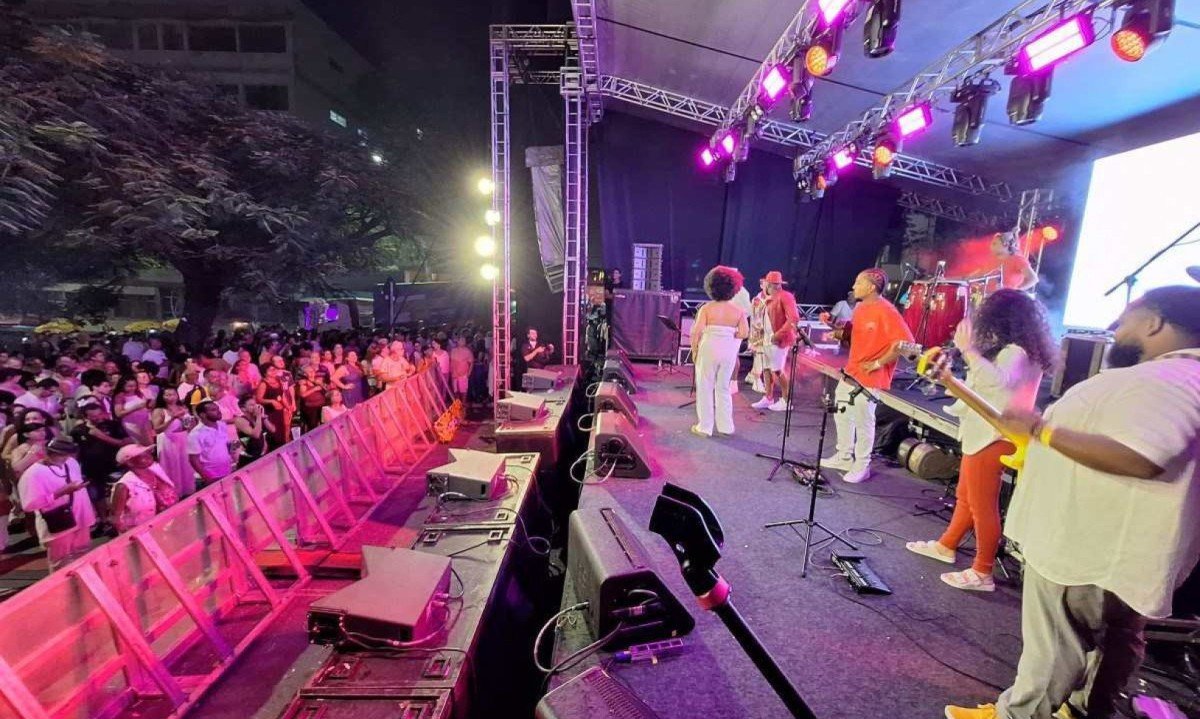 Orquestra Gafieira Etc &amp; Tal -  (crédito: Marcos Vieira/EM/D.A Press)