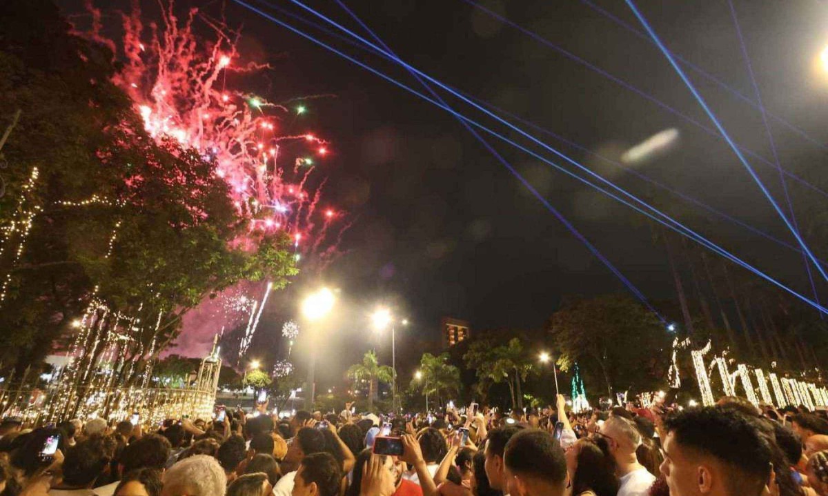 Virada da Liberdade, em Belo Horizonte -  (crédito: Marcos Vieira/EM/D.A Press)