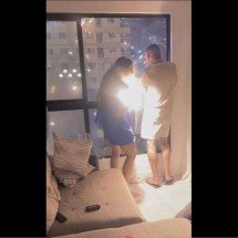 Vídeo: mulher é atingida por foguete em apartamento durante o réveillon