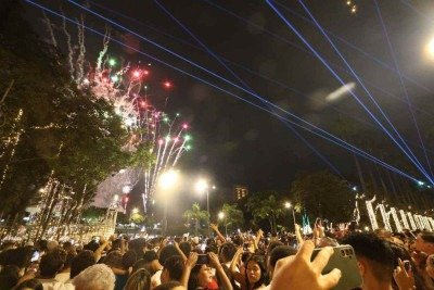 Virada da Liberdade, em Belo Horizonte -  (crédito: Marcos Vieira/EM/D.A Press)