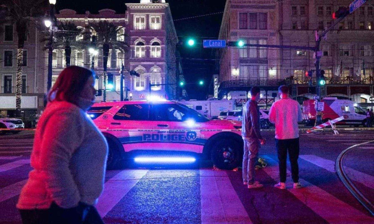 O FBI está trabalhando para estabelecer as possíveis associações e afiliações do suspeito com organizações terroristas -  (crédito:  ANDREW CABALLERO-REYNOLDS / AFP)