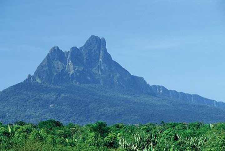 Esse pico faz fronteira com a Venezuela. A trilha, desafiadora, é pela mata, e exige autorização prévia da FUNAI, pois está em território indígena, protegido por leis de preservação brasileiras.