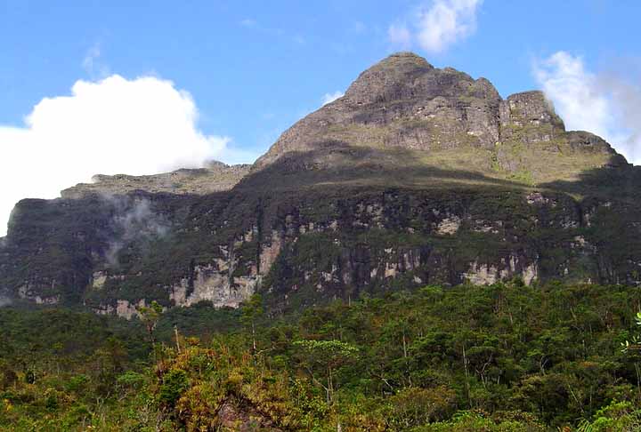 1º - Pico da Neblina - Serra do Imeri/AM - Altitude:  2.995 metros. 