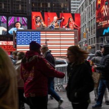 Tiroteio em Nova York deixa dez feridos e ‘clima de violência’ - SPENCER PLATT / GETTY IMAGES NORTH AMERICA / Getty Images via AFP